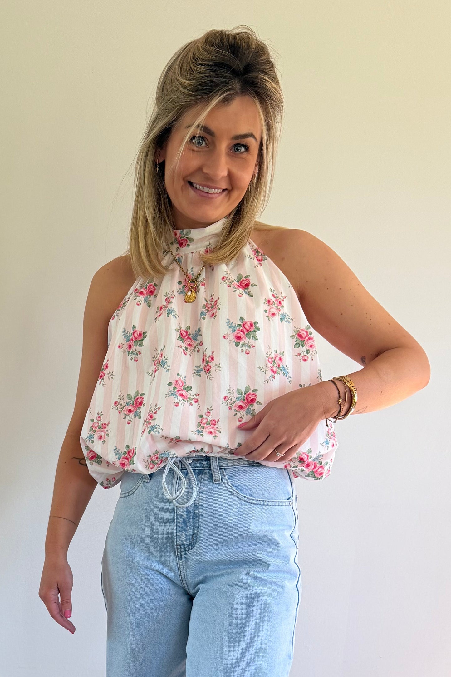 Lovely top soft pink