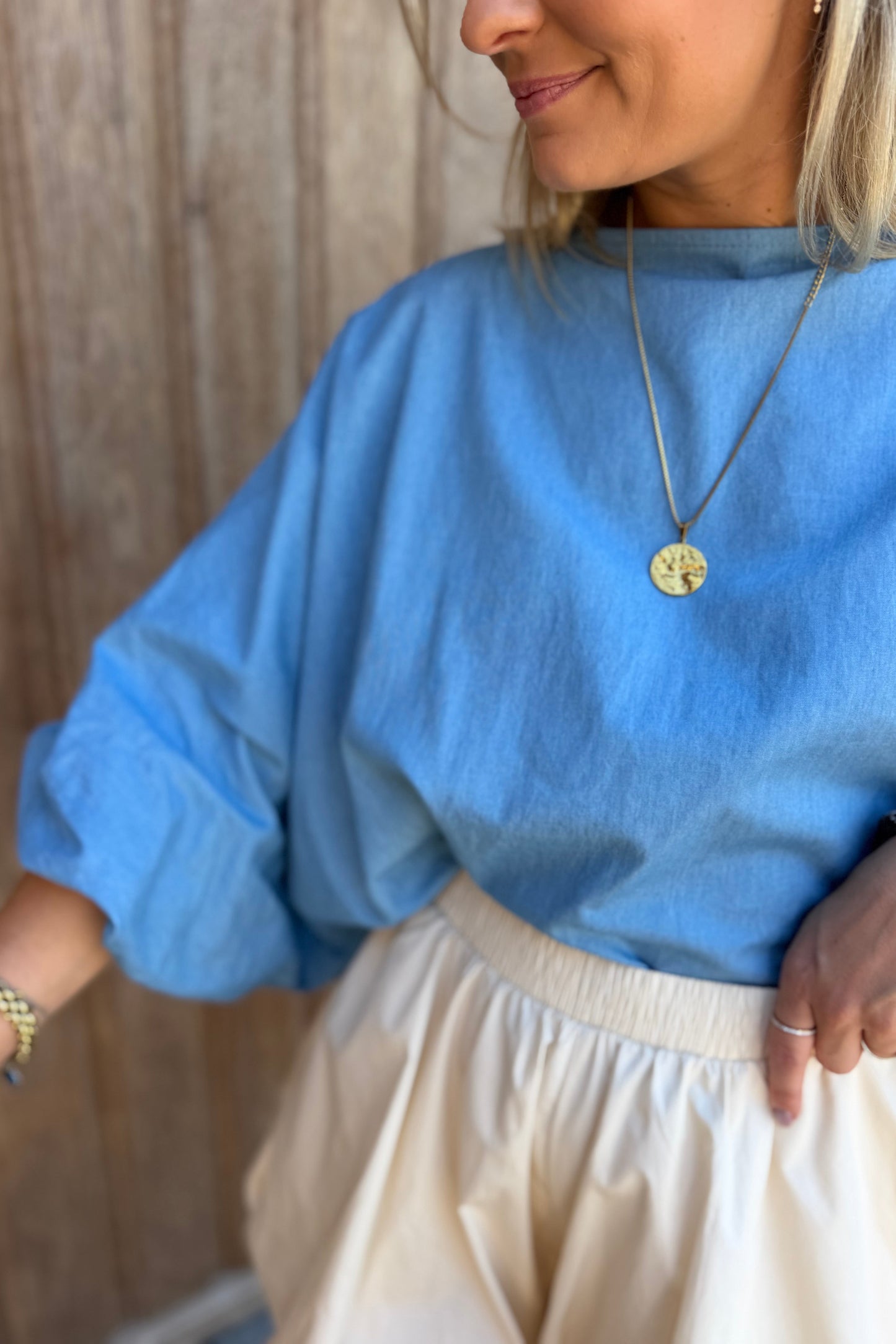 Isya jeans blouse