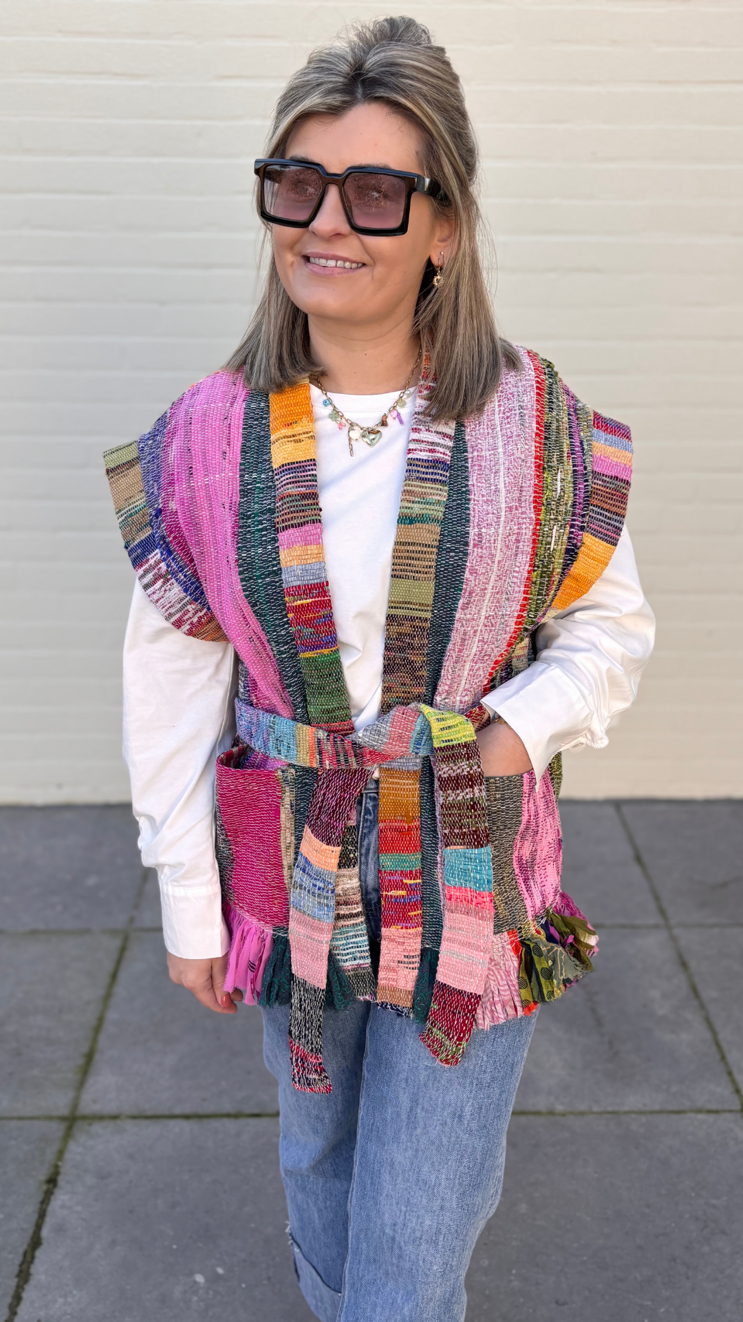 Patchwork jacket