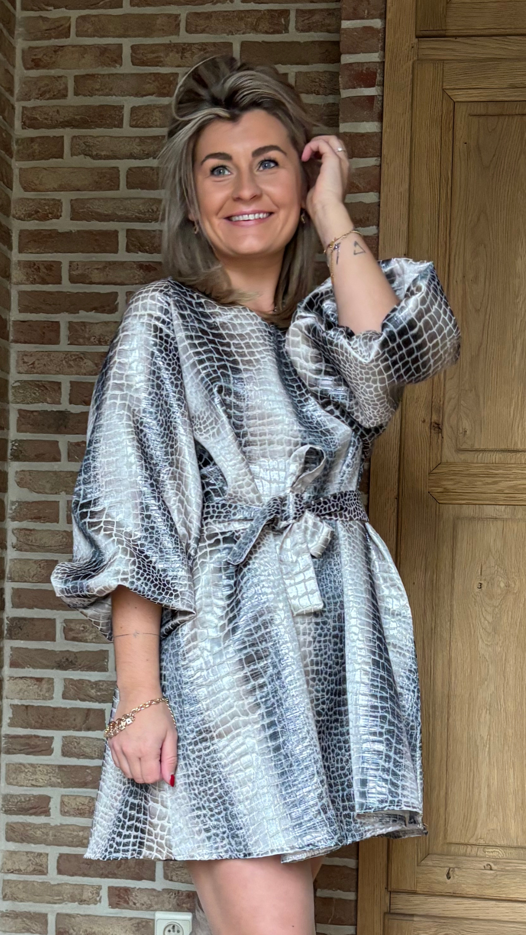 Croco dress