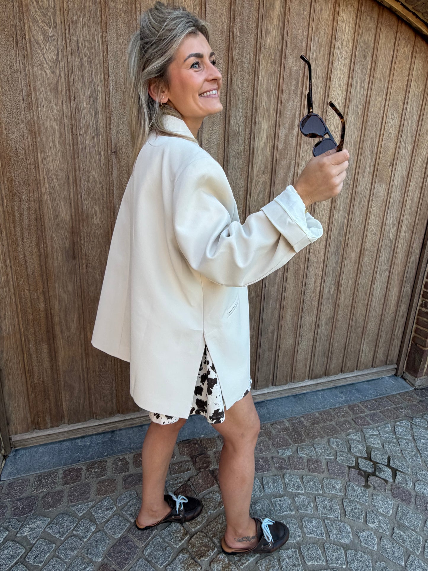 Jasmin Blazer apricot