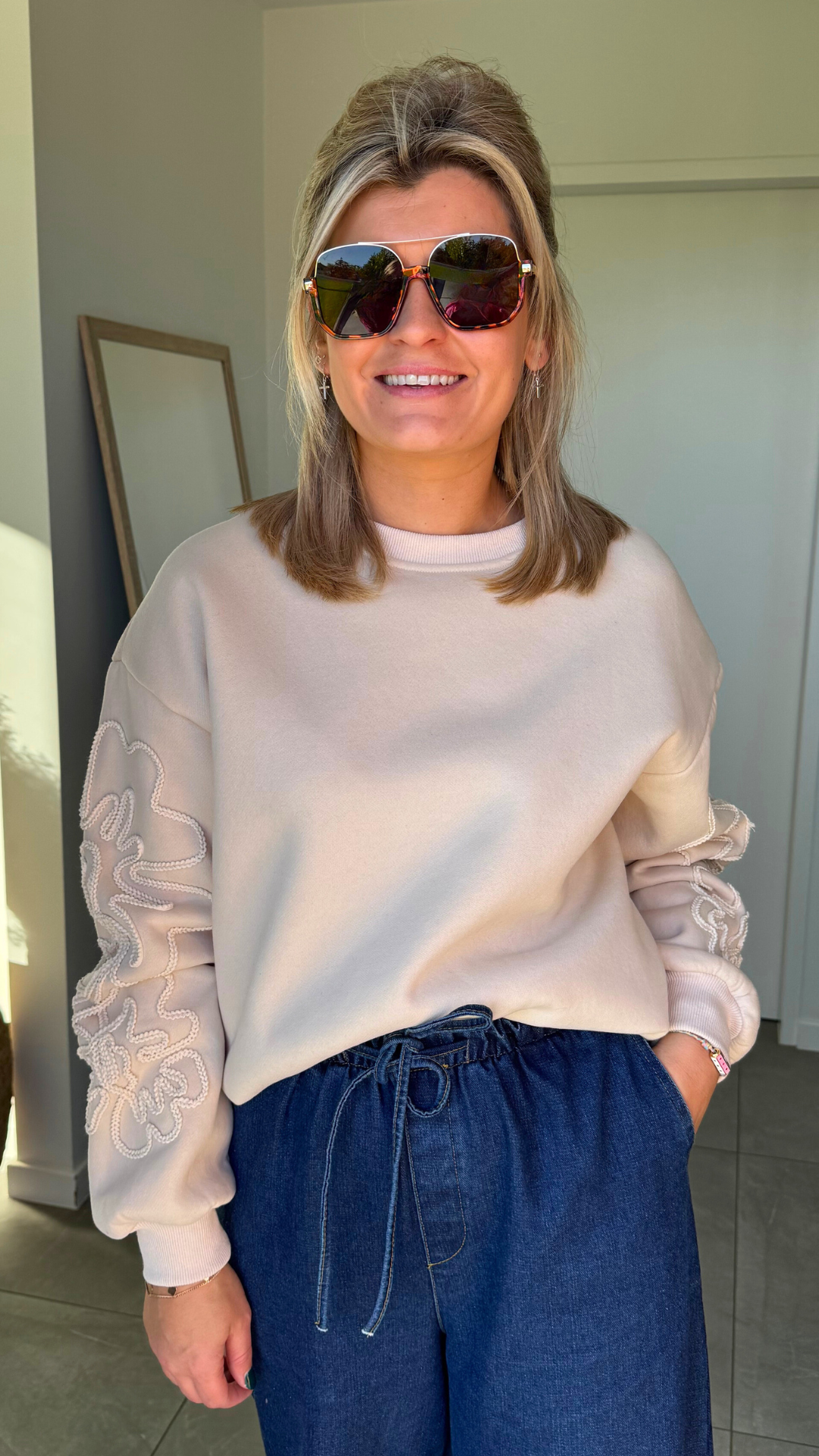 Bea sweater ecru
