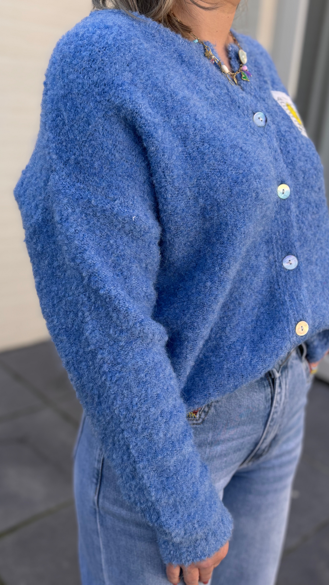 Smiley cardigan