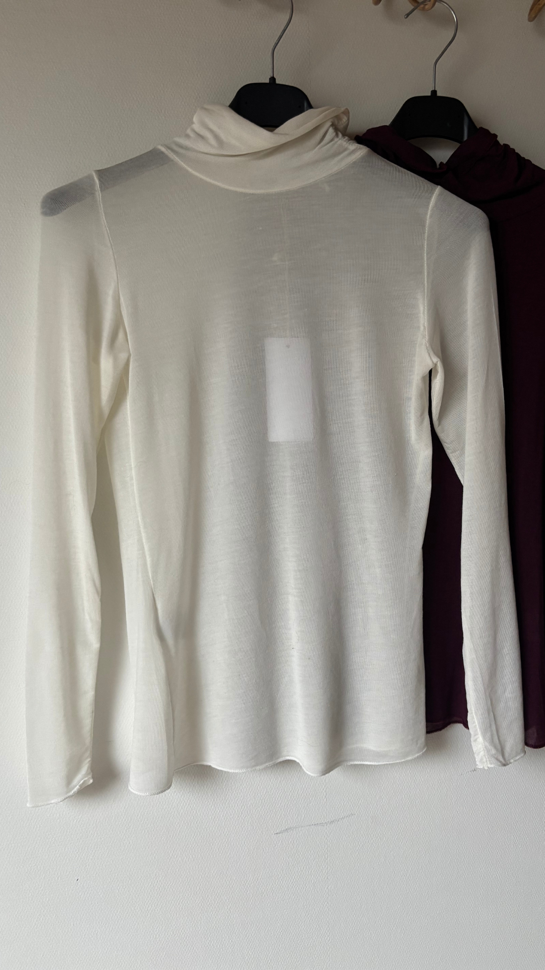 Ecru cashmere souspull