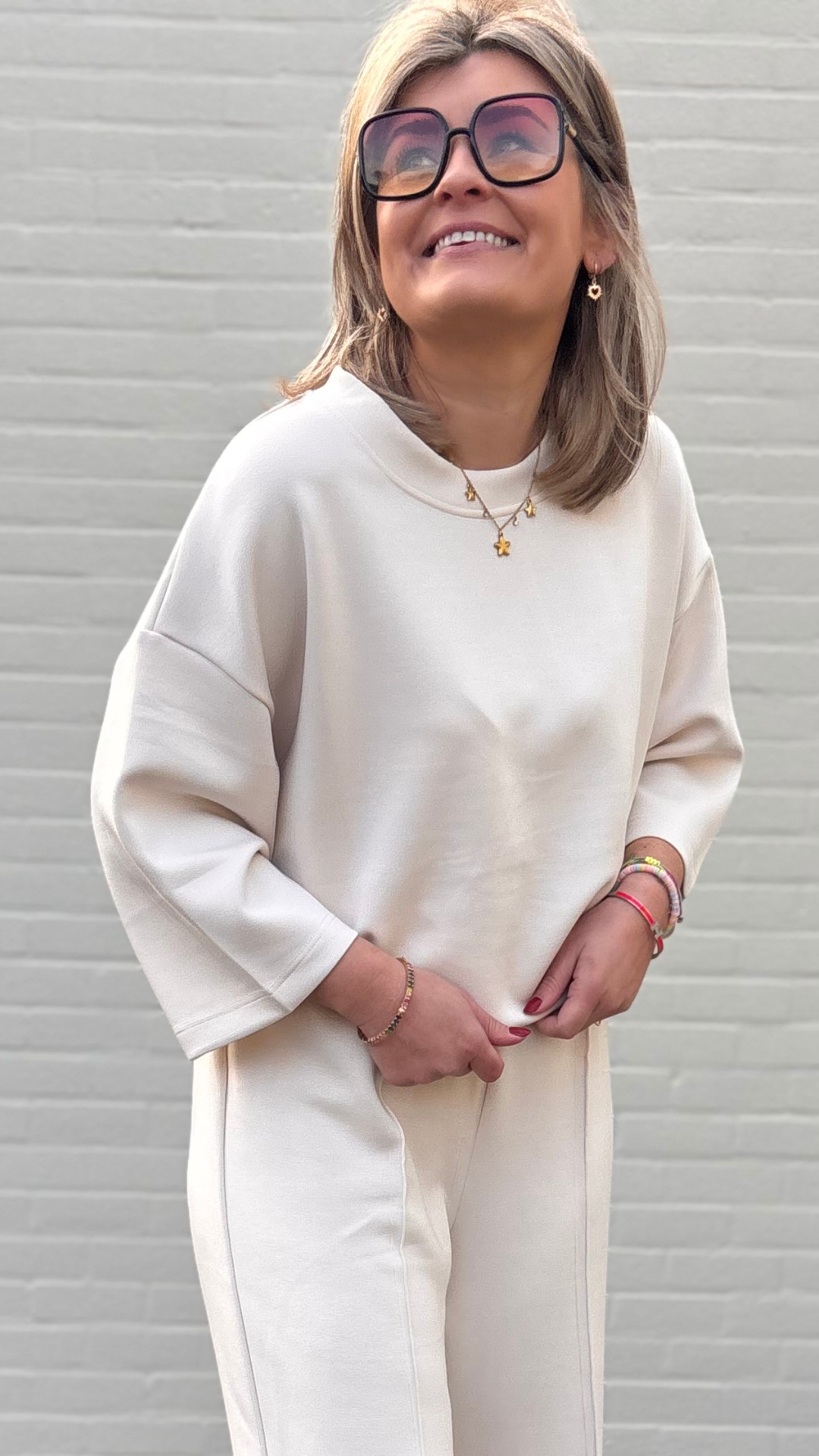 Soft chic set off white