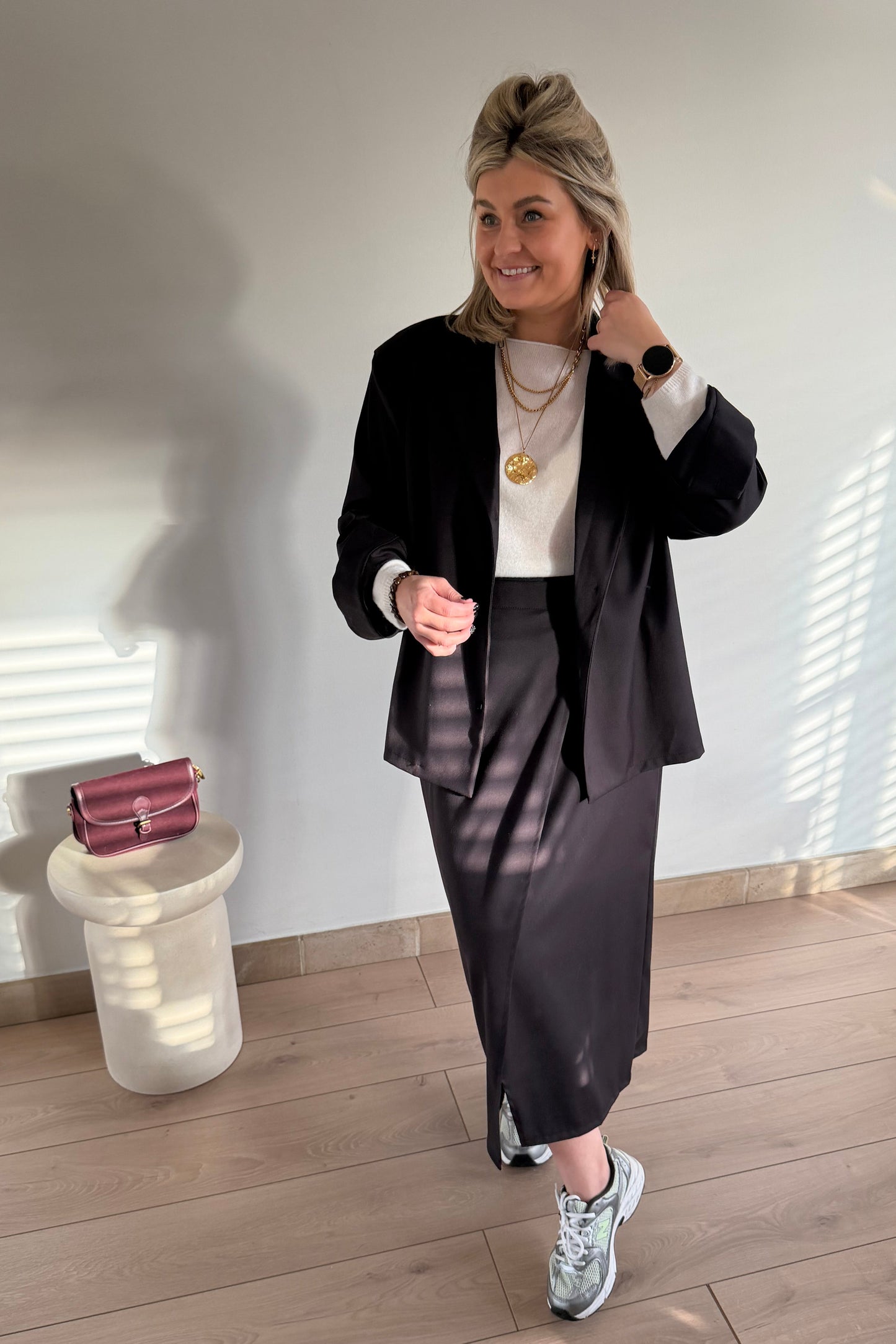 Alice Blouse Blazer Black