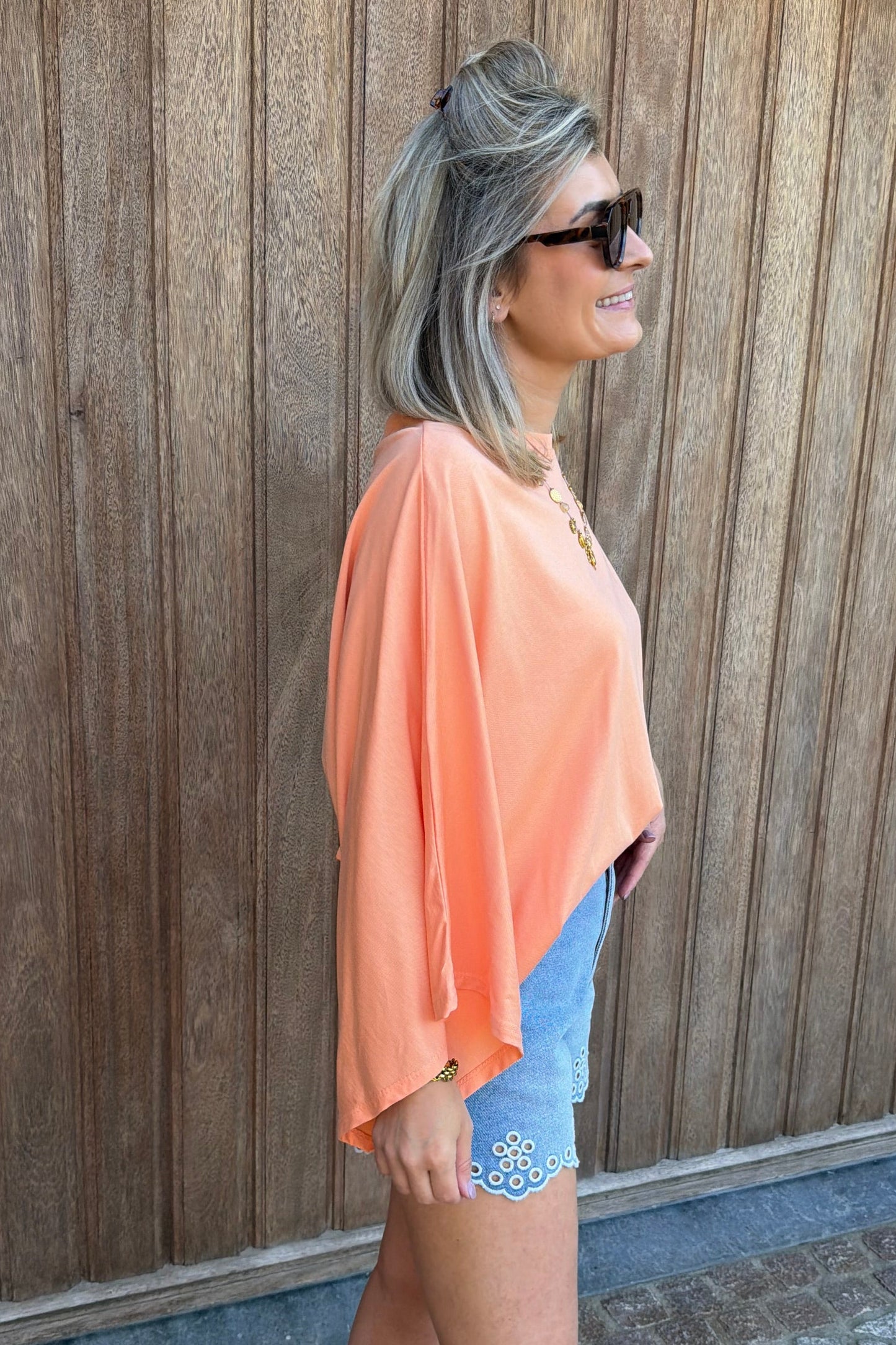 Manon shirt peach