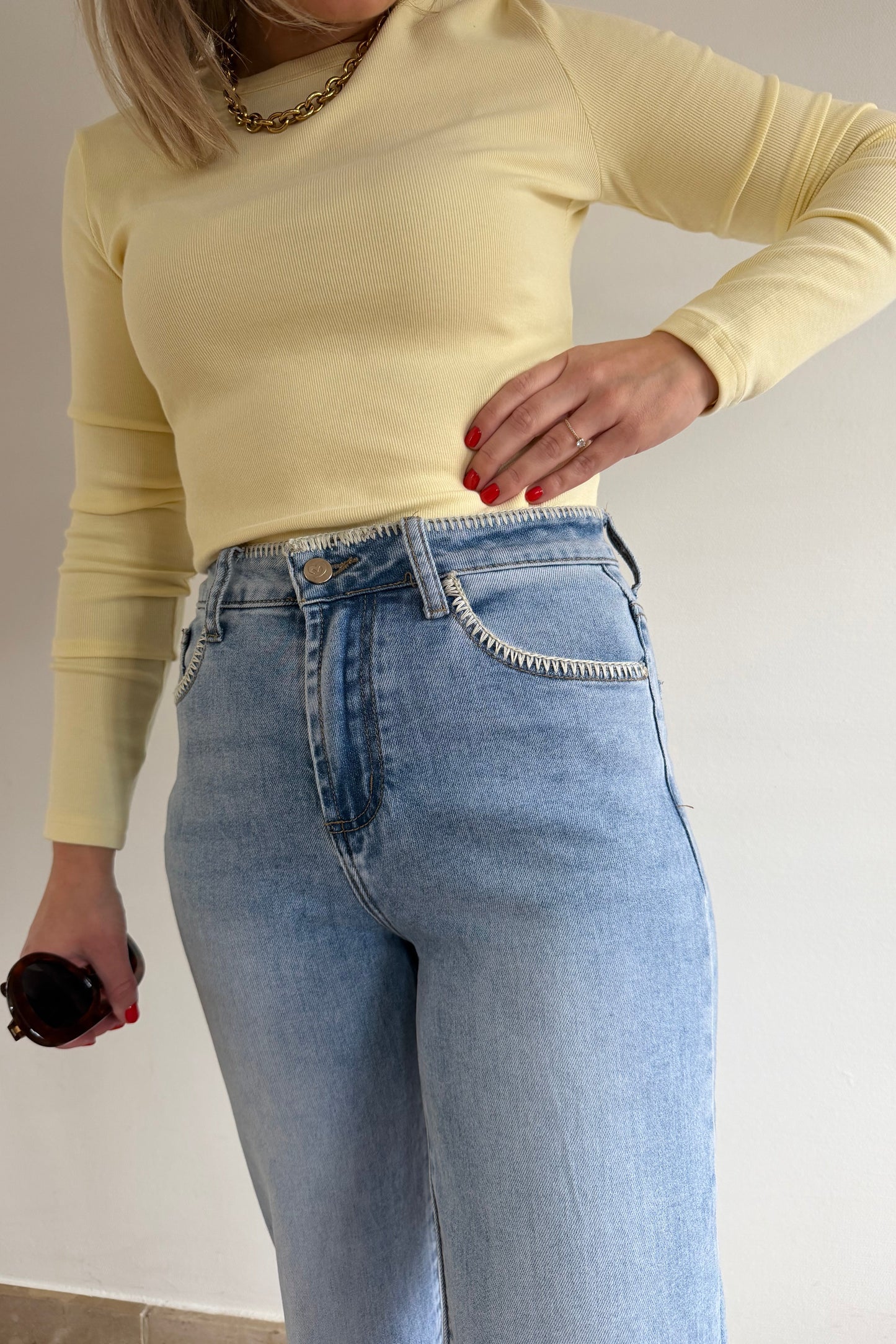 Mila jeans light blue