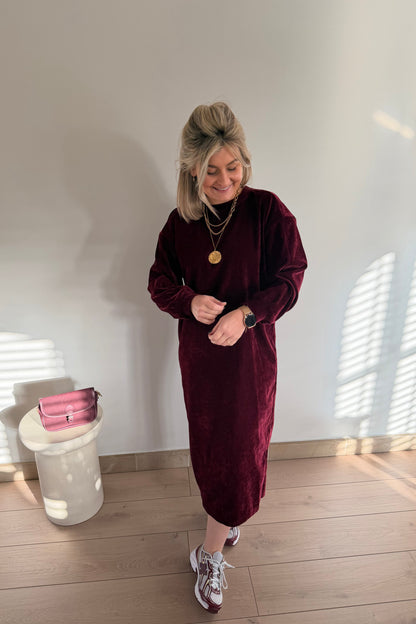 Vevi Dress Bordeaux