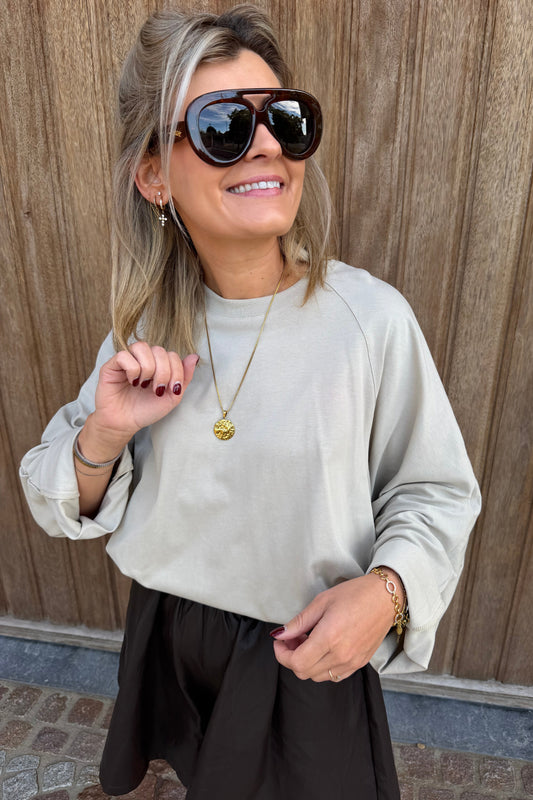 Phoebe longsleeve (beige)