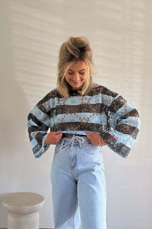 Yara lace blouse