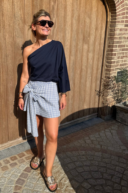 Julia off shoulder Marine