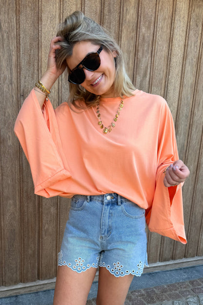 Manon shirt peach