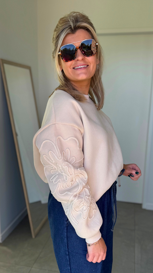 Bea sweater ecru