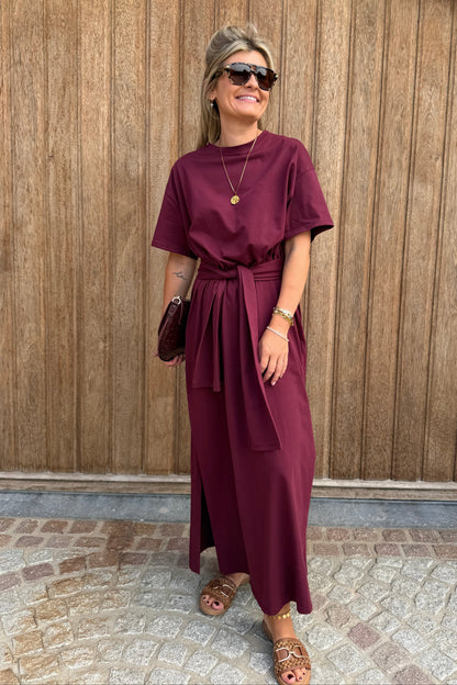 Izzy Dress Bordeaux