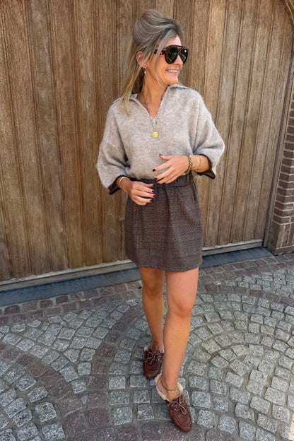 Estelle Polo knit (beige)