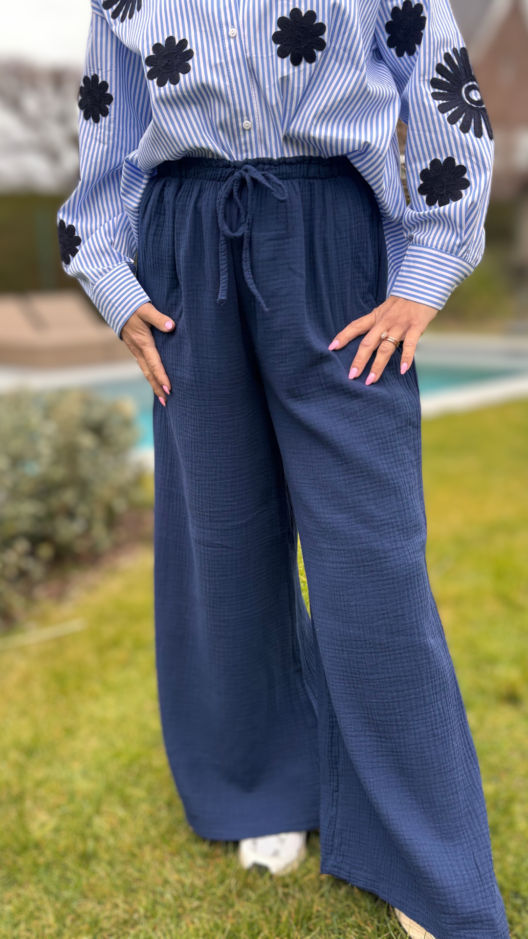 Tetra pants marine