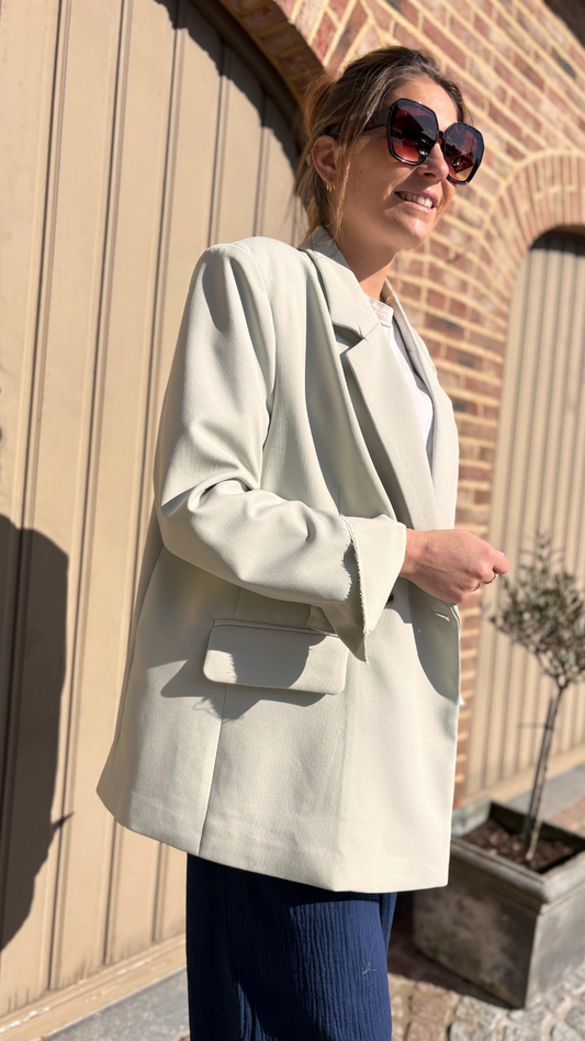 Blazer mint green