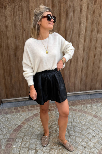 Alpaca knit ecru
