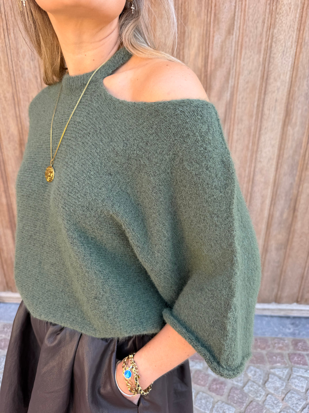Sue knit (kaki)