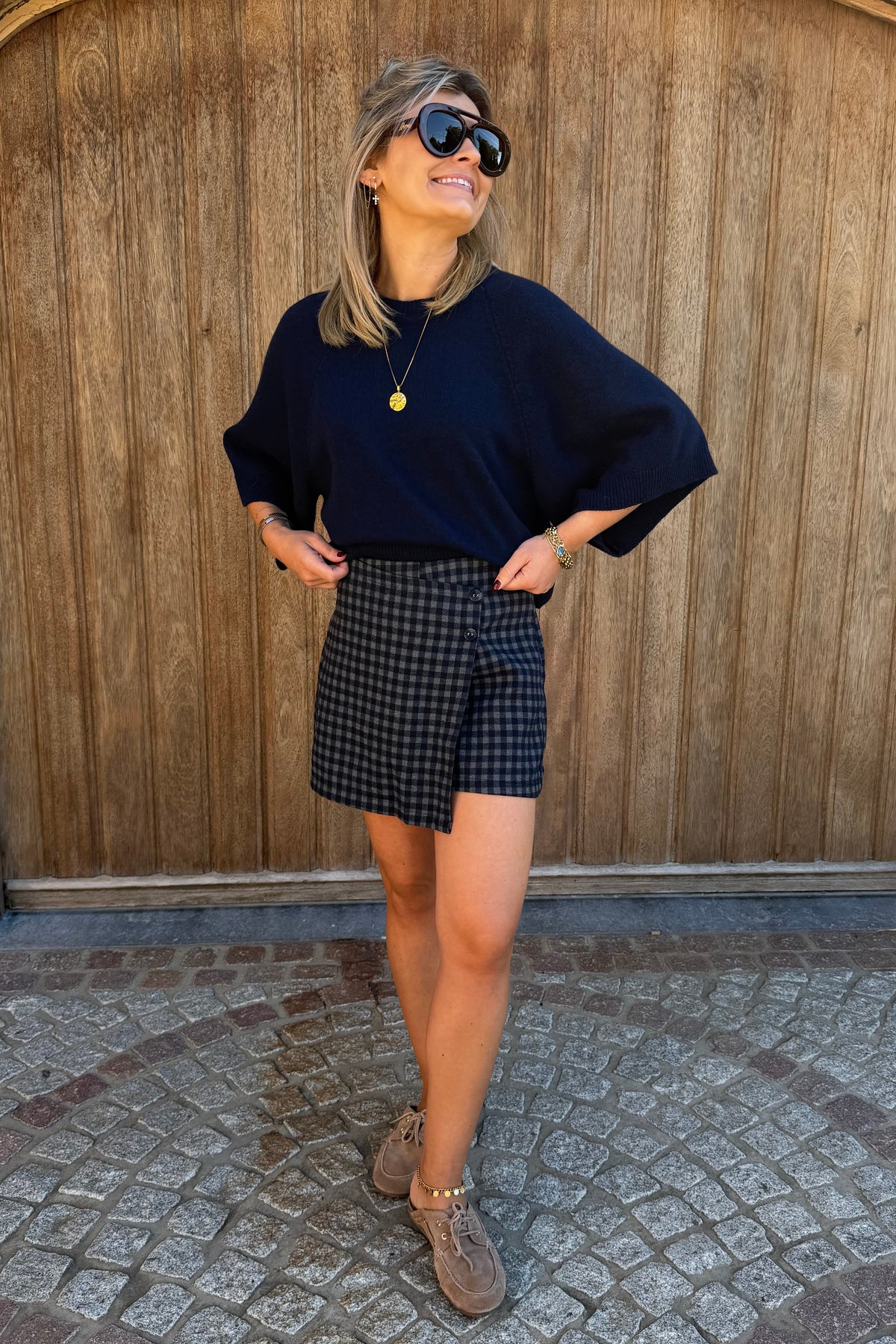 Ayda knit (Marine)