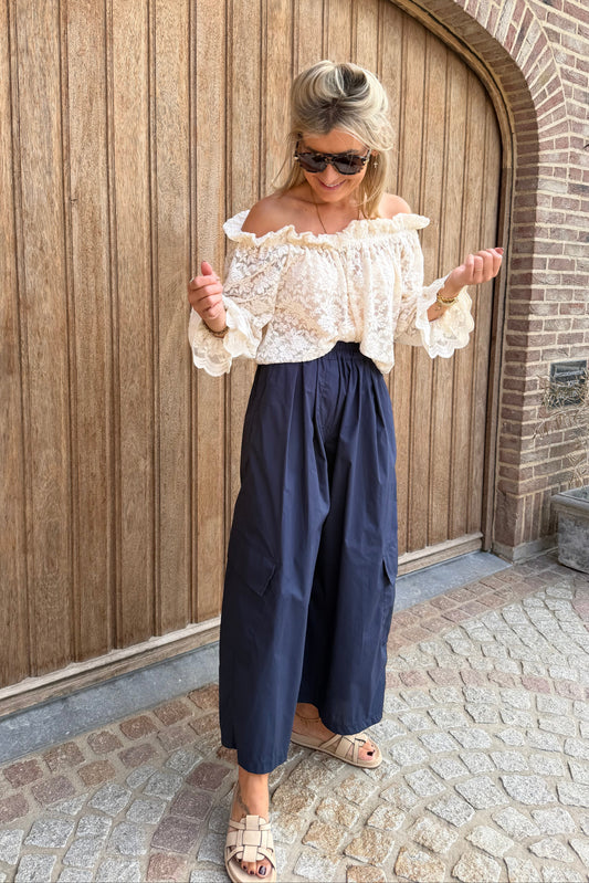 Cami Cargo blauw