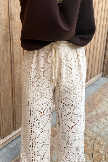 Macramé broek