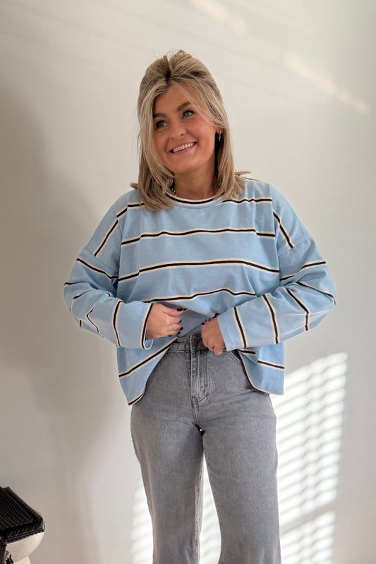 Ona Sweatshirt lichtblauw