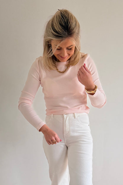 Zita longsleeve Baby pink
