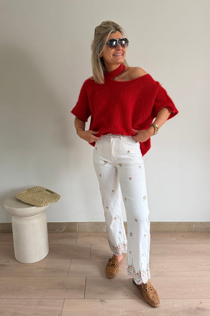 Lio Knit Red