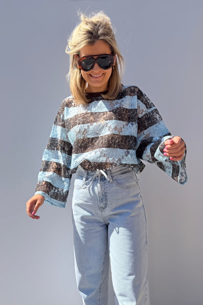 Yara lace blouse