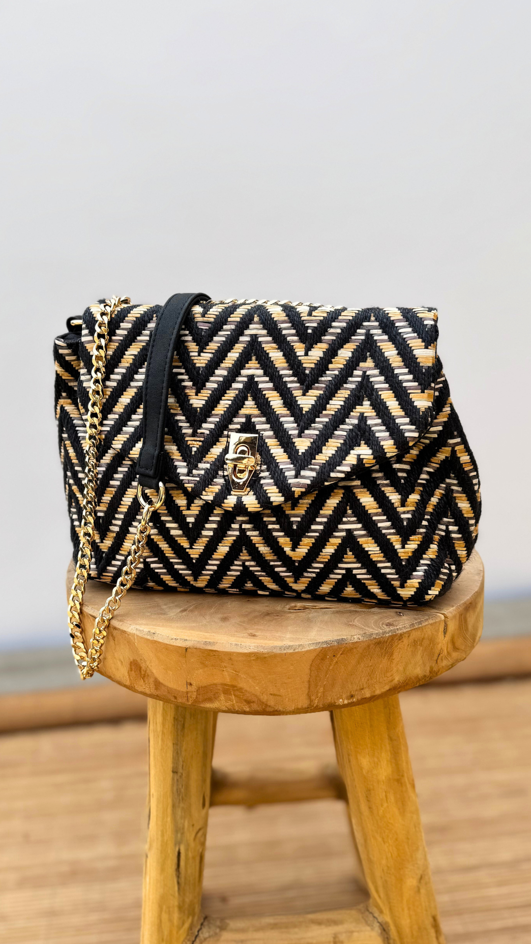 Jute black crossbody
