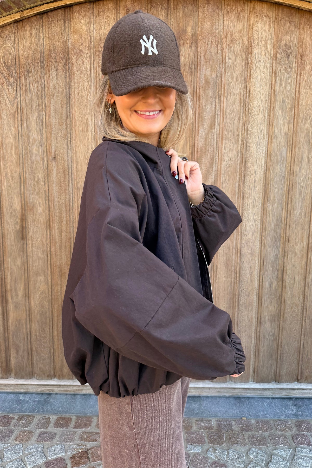 Bomber jas bruin