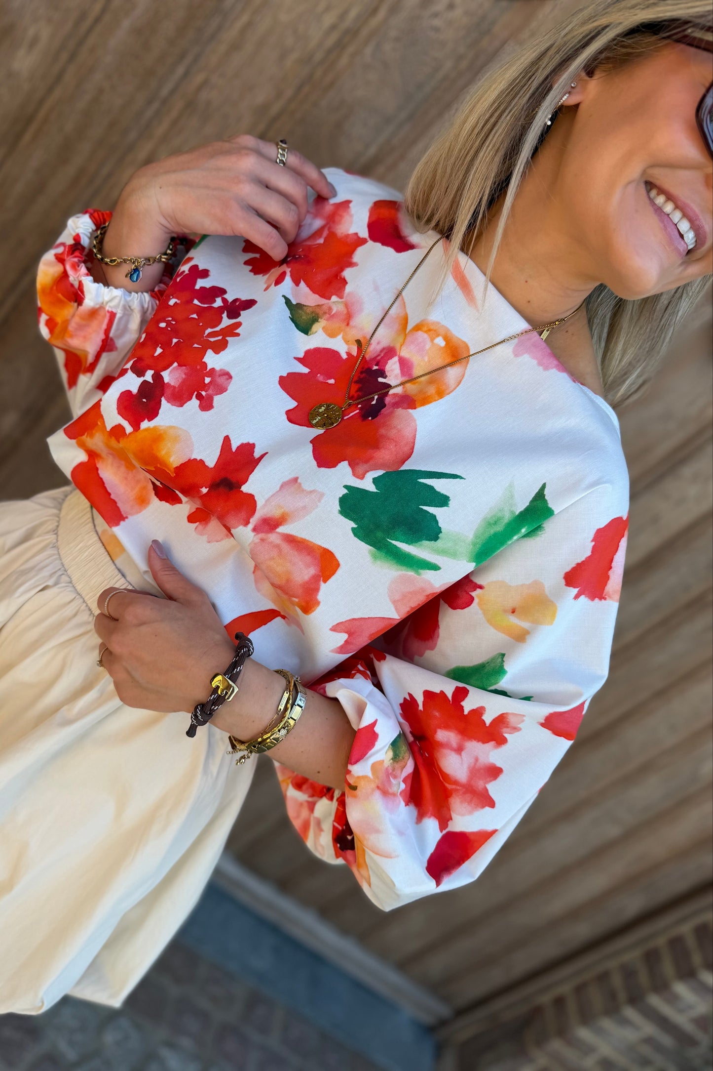 Florine Flower blouse