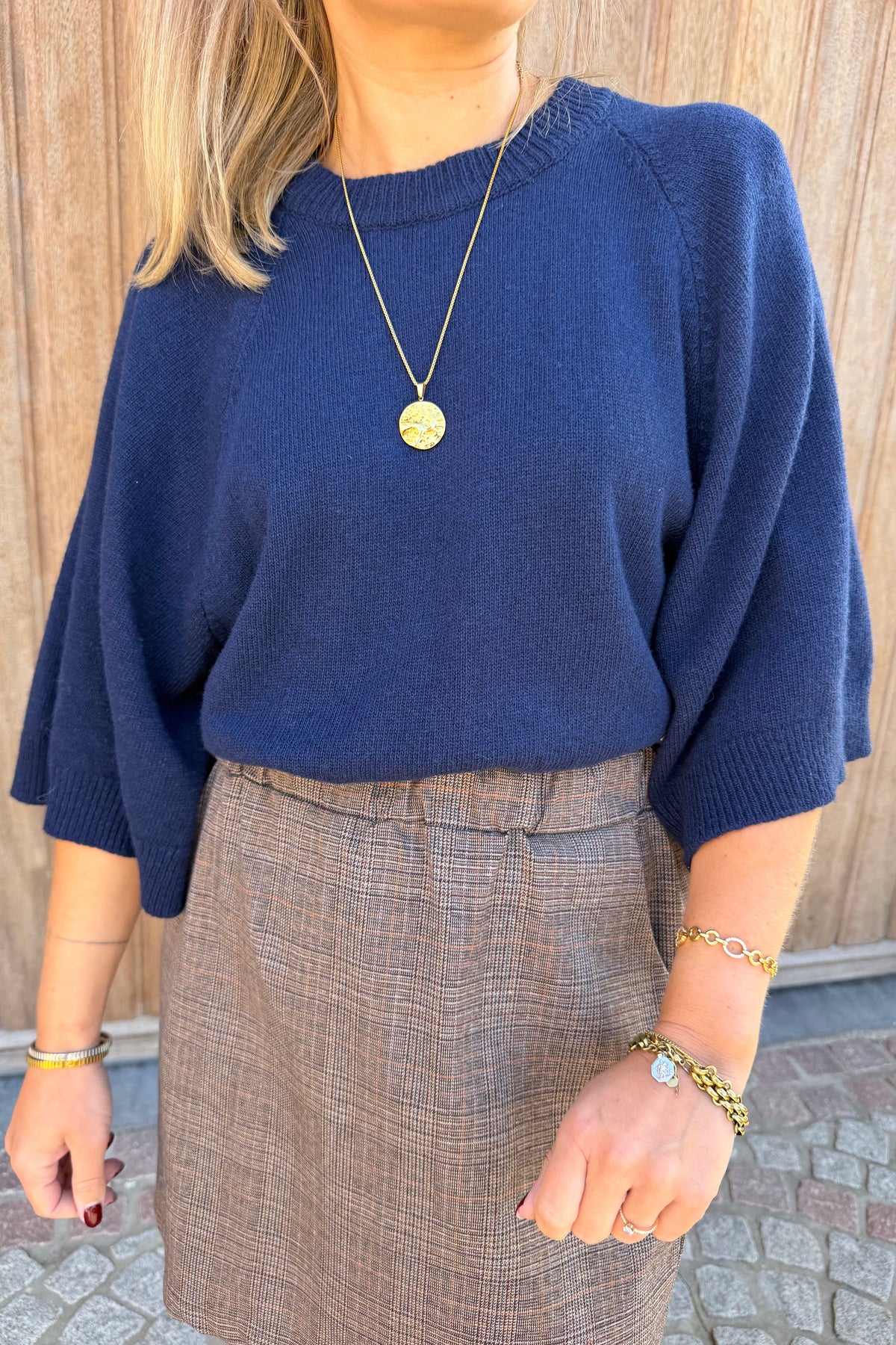 Ayda knit (Marine)