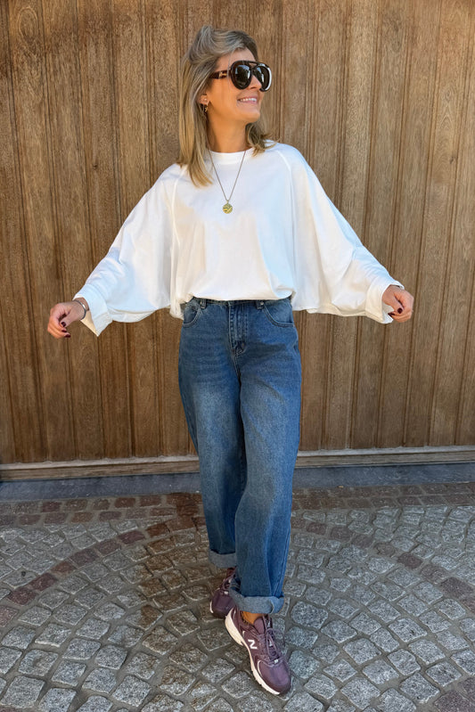 Phoebe longsleeve (wit)
