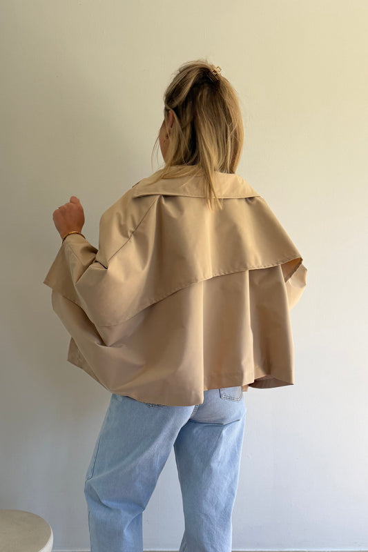 Sofia Poncho-Trench