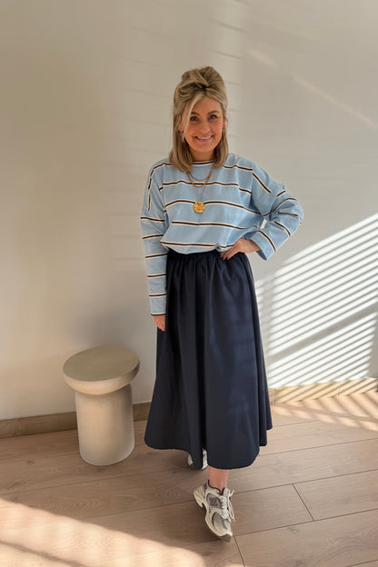 Nina Maxi Skirt marine