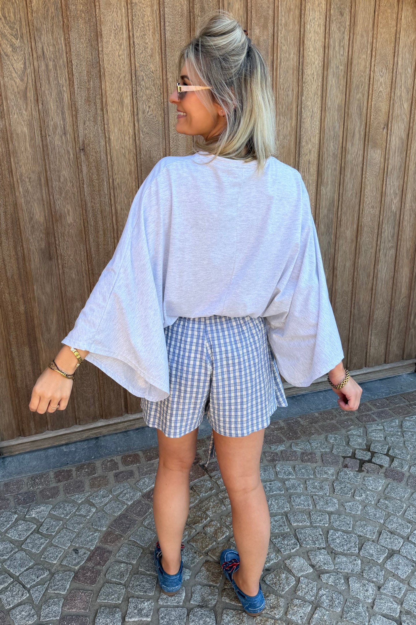 Louise Skort blauw