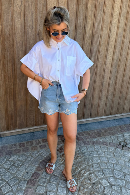 Azura jeans short