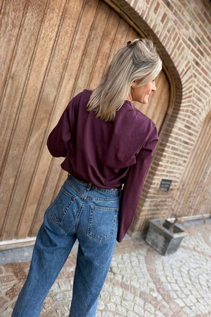 Odiel Longsleeve Bordeaux