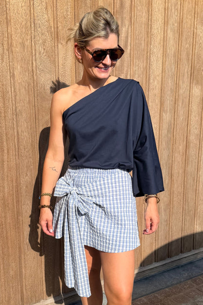Julia off shoulder Marine