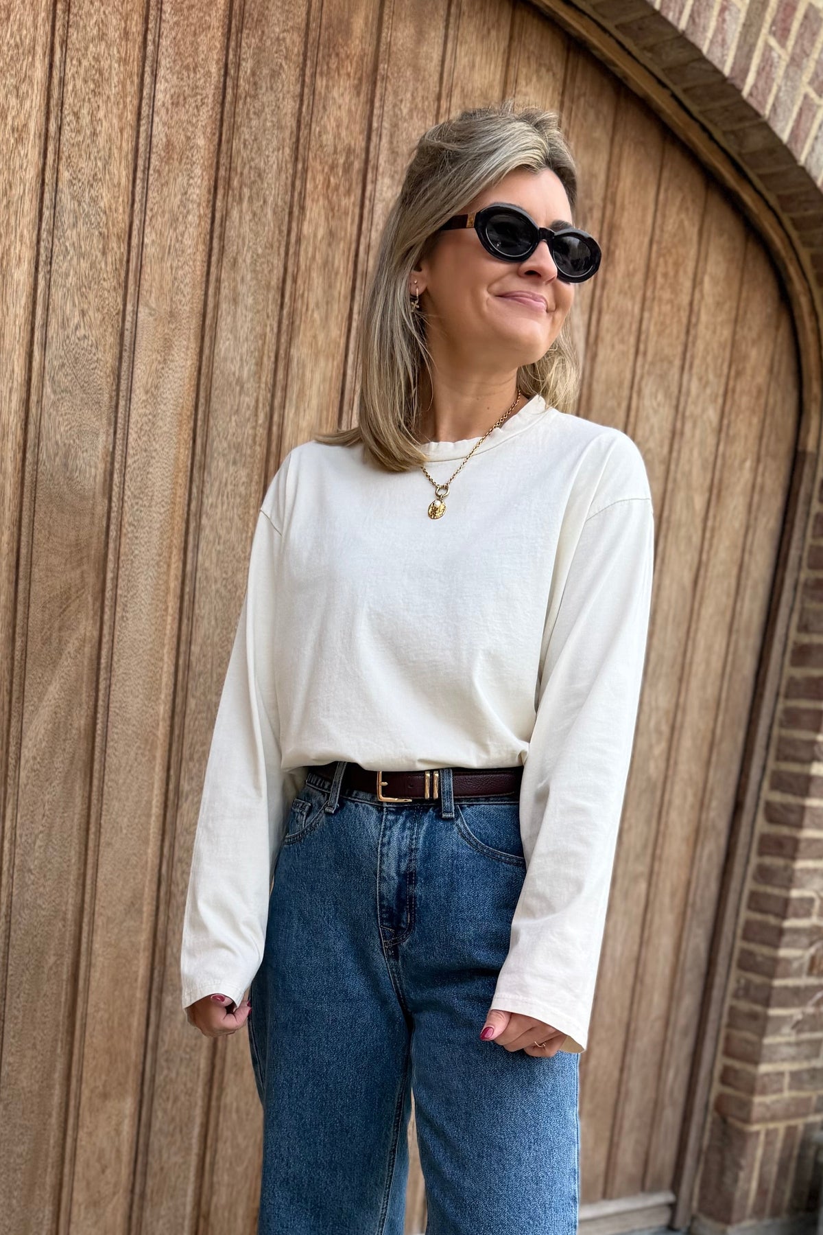 Odiel Longsleeve ecru