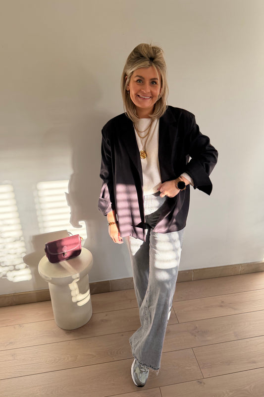 Alice Blouse Blazer Black