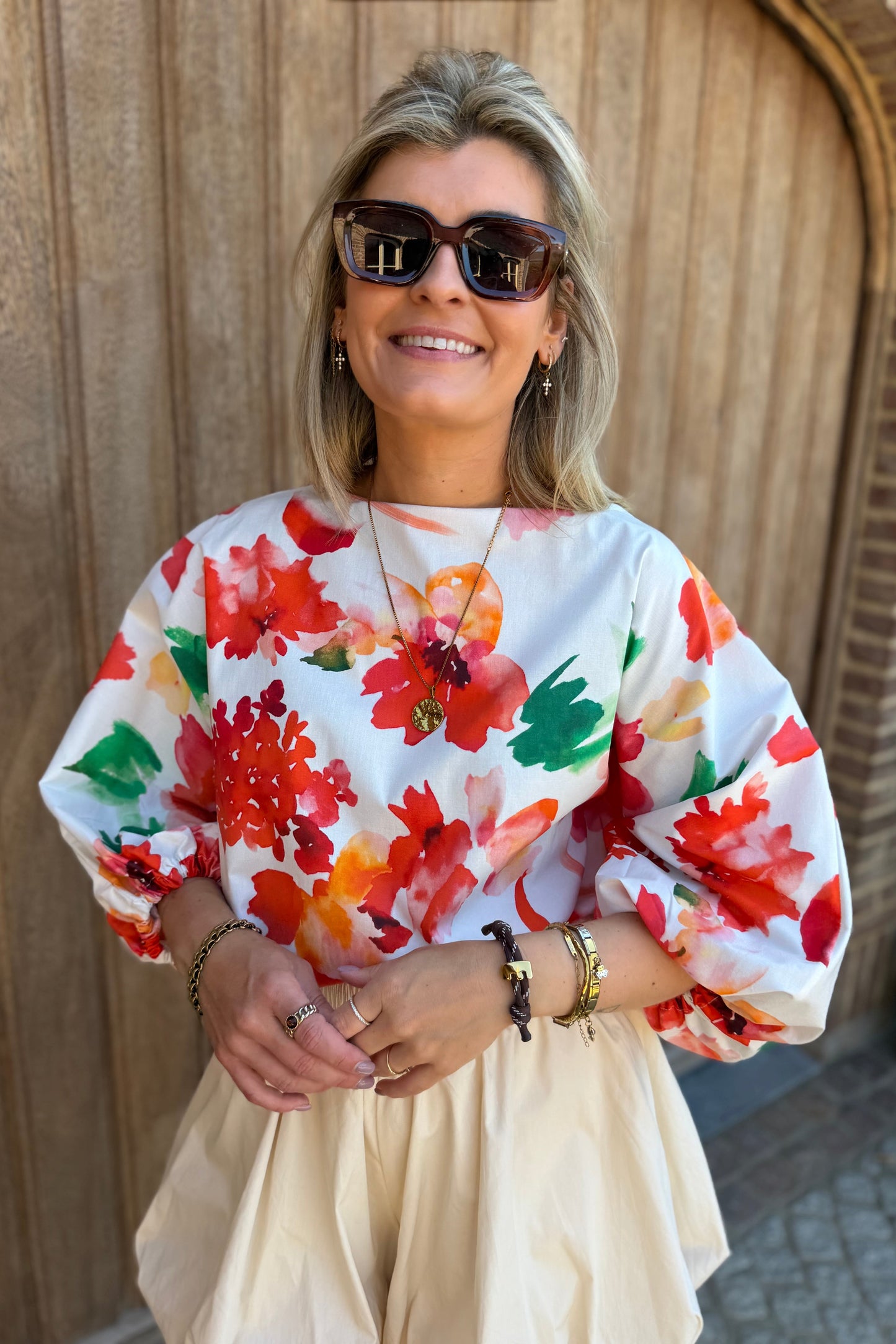 Florine Flower blouse
