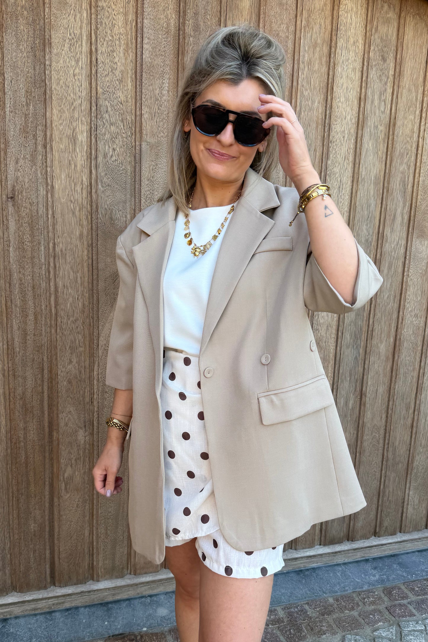 Soléa Blazer Taupe
