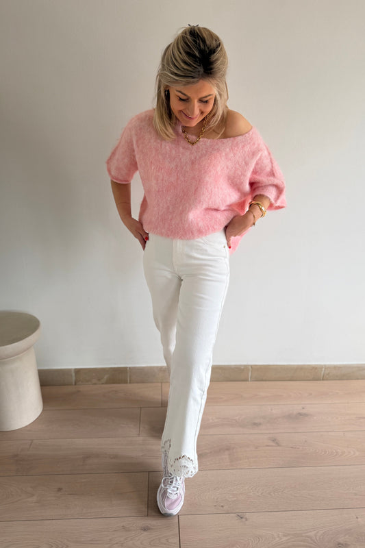 Nola Jeans white