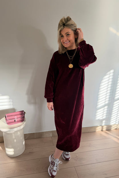 Vevi Dress Bordeaux