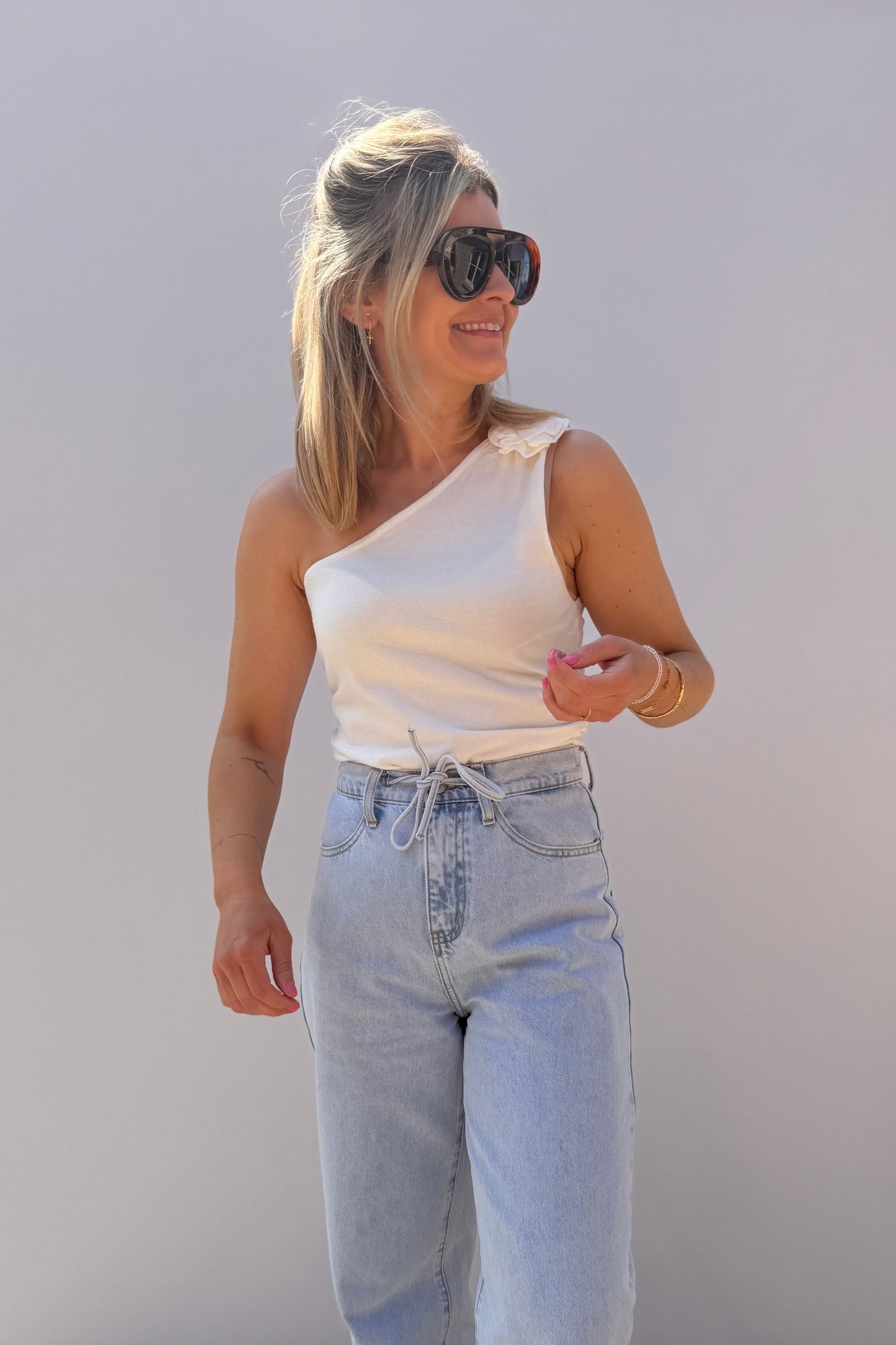 Julia Top ecru