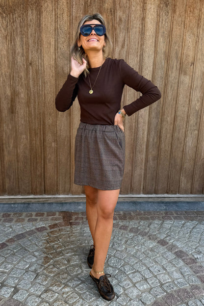 Cara longsleeve (bruin)